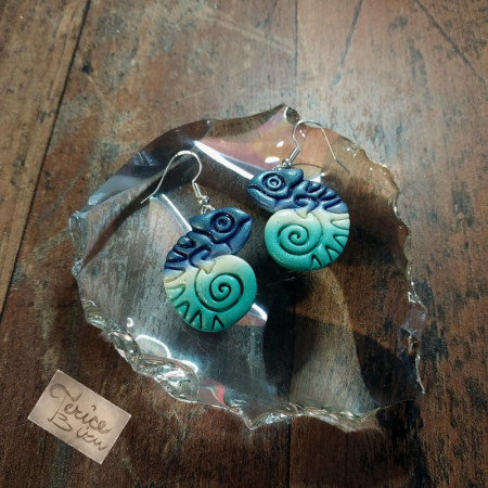 3/25 Náušnice na afroháčku 3x2,5cm (anti-allergic earrings 3x2,5cm) 130,- Kč 