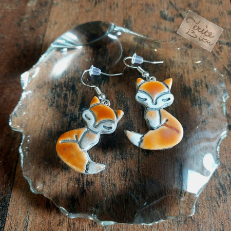 1/25 Náušnice na afroháčku 3x2cm (anti-allergic earrings 3x2cm) 150,- Kč